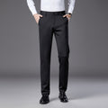 Mens Straight Leg Business Casual Trousers