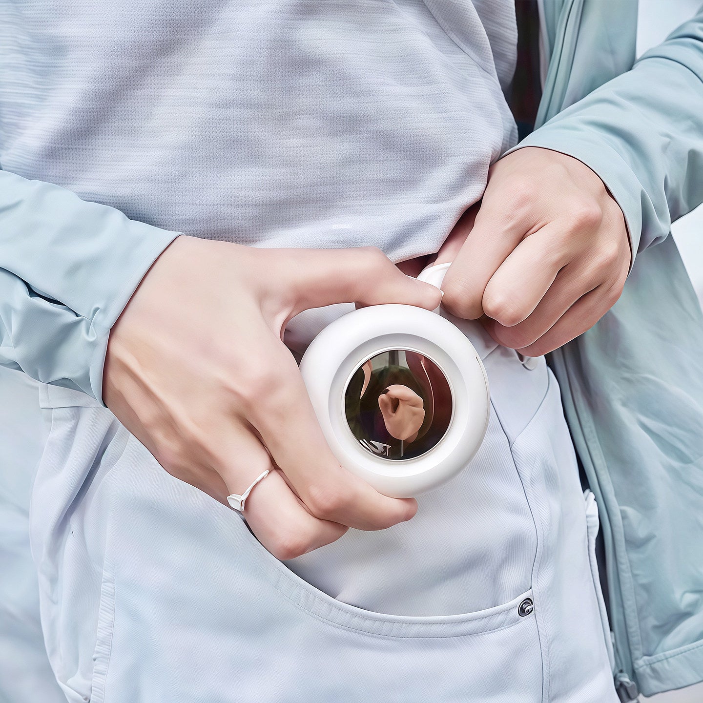 Outdoor Portable Clip-On Neck Fan